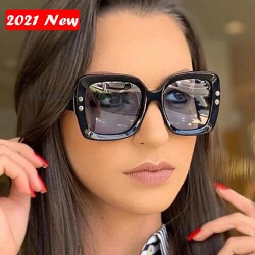 Women Luxury 2021 Brand Designer Fashion Unisex Sunglasses High Quality Men Sun Glasses Male Eyewear Ladies Female Glasses