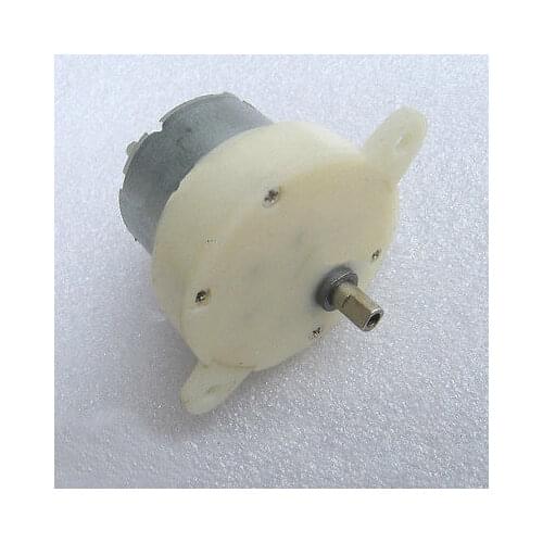 S40K PP Plastic Toy Motor Speed Slowing DC24V 12rpm Mini Gear Motors