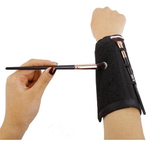 1 Pcs Arm Makeup Sponge Cleaner Quick Eyeshadow Makeup Brushes Cleaning Sponge Tool Professional Makeup Brush Color Remover