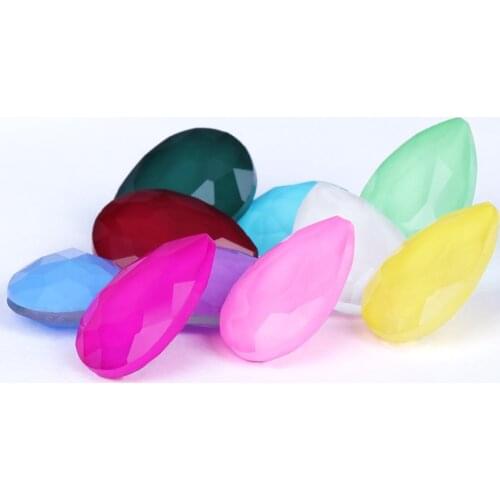 Mocha Color Drop Rhinestones Strass New Arrival Glass Rhinestones Pointback Crystals Nail Glue Loose Rhinestones Strass