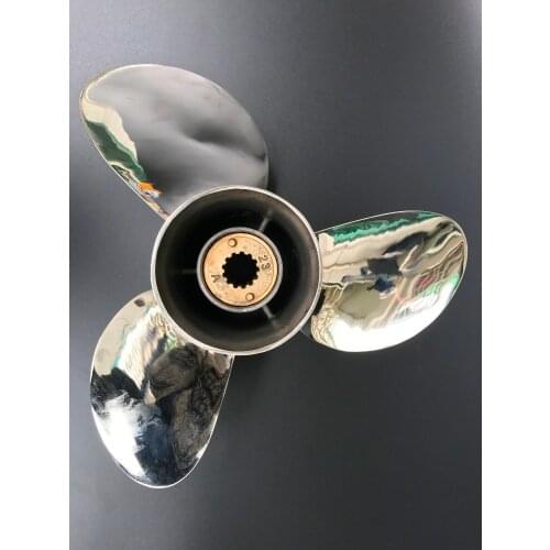 11 1/8X13-F For 40-50HP Honda Engine propeller 4 stroke 13 tooth honda outboard boat motors stainless steel propeller