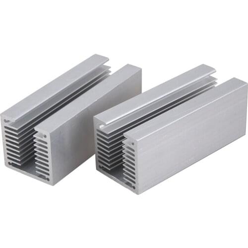 2Pcs Fan Radiator/Aluminum Heatsink/To-220 Heat Sink/To-3P Heat Sink/3P11 Heat Sink 40X40-100mm