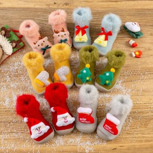 2021 Baby Girl Boy Shoes Infant Sock Newborn Booties Toddler Sock Non Slip Shoes Booties Bebe Recien Nacido Calcetines Zapatos