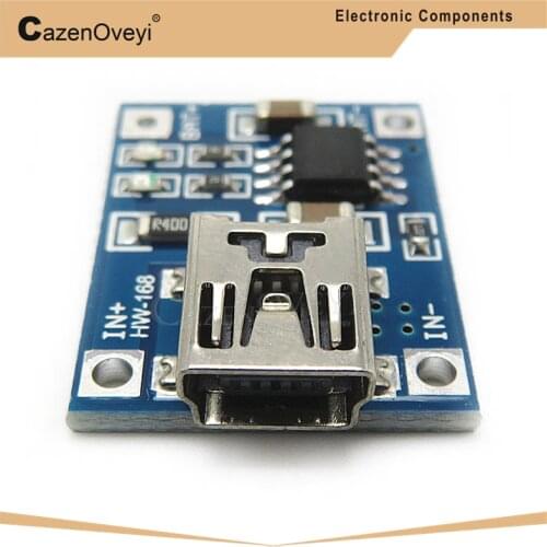 5pcs/lot Lithium Battery Charger Module Board mini 5v USB 1A li-ion Battery charger TP4056 new In Stock