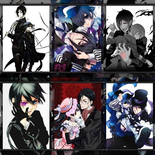 Full Square/Round Drill Diamond Painting "Anime Black Butler " Diamond Embroidery Cross Stitch Kits Mosaic Home Decoration