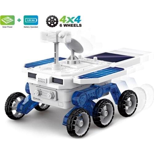 Kids Educational Engineering Mechanical Learning Rover Vehicle Building Parent-child Interactive Educational DIY Toy Set Game