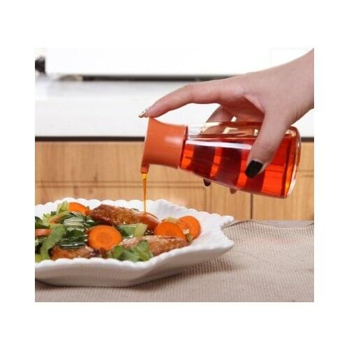 Kitchen tool Delicate glass caster oil bottle 13*6cm free shipping