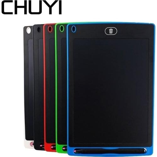CHUYI 8.5 Inch LCD Writing Tablet Mini Digital Electronic Notepad Handwriting Pad Ultra Thin Memo Drawing Board For Kids Toys