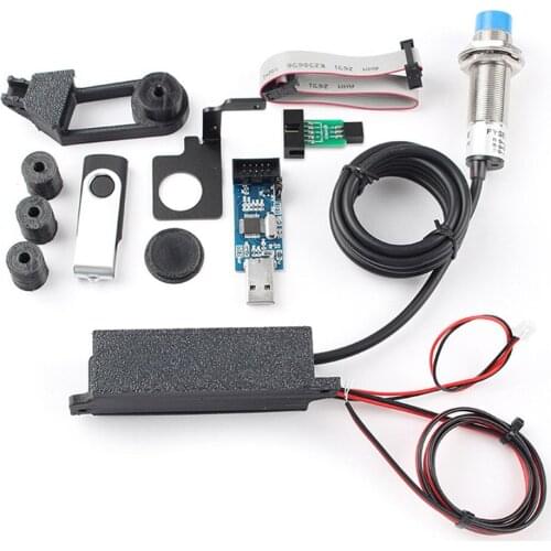 Complete Auto Bed Leveling Sensor Kit Compatible with Bootloader Burning Tool for Creality Ender 3/ 3 Pro 3D Printer Accessories