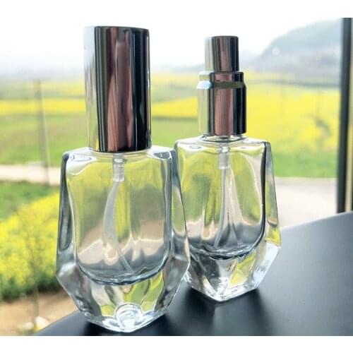 10ML Transparent Glass Perfume Bottle Bulk Perfume Spray Bottle 100PCS/LOT