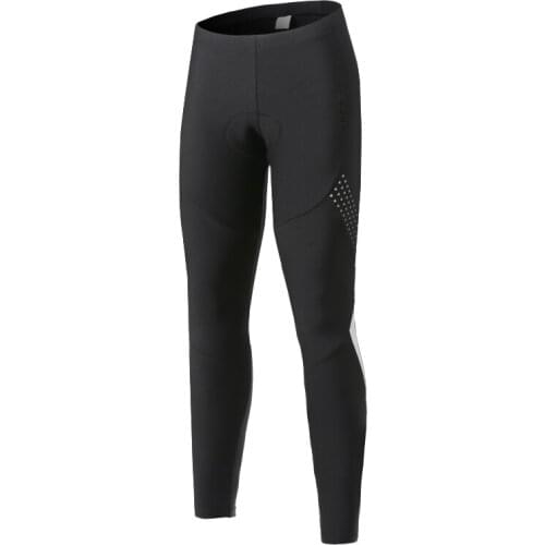 Santic Women Cycling Pants MTB Sports Fleece Warm Cycling Pants Keep Warm Road Bike Trousers Autumn Winter Asian Size L0C04122