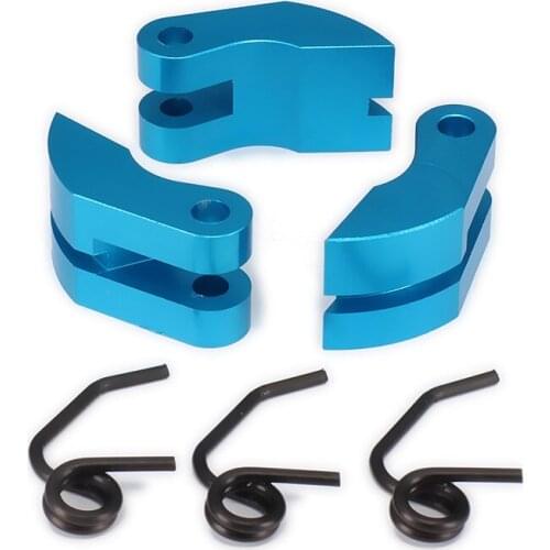 3 Shoe Clutch Spring Machined Alloy Aluminum For 1/8 Nitro Engine RC Cars Upgraded HPI HSP Traxxas Axial Hi Speed Redcat Himoto