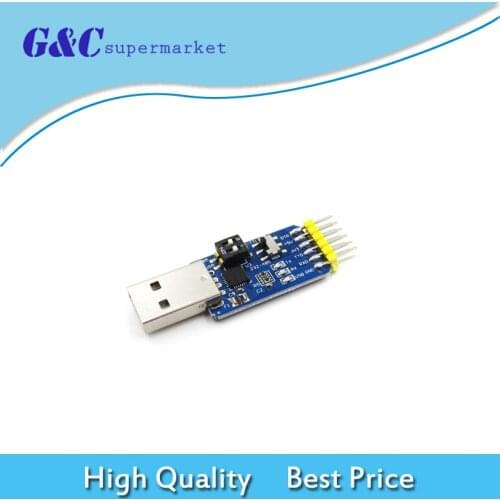 6 in 1 USB CP2102 to TTL RS232 USB TTL to RS485 Mutual Convert 6 in 1 Convert Module diy electronics