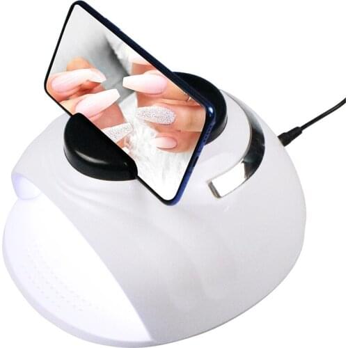 72W UV LED Nail Lamp For Manicure 42 Leds Nail Dryer For All Gels Polish LCD Display Lamp For Drying Nails Manicure Tools