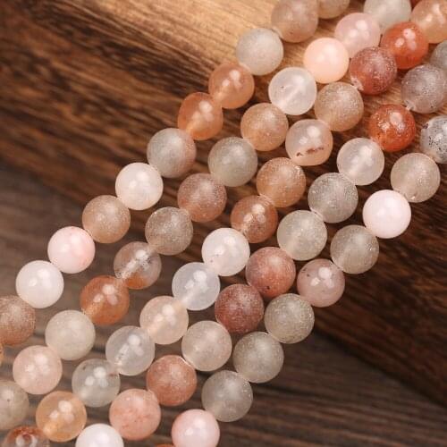 4/6/8/10/12mm Pick Size Natural stone Beads For Jewelry Making Fit Diy Necklace Bracelet Accessories