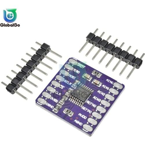 CJMCU-1220 ADS1220 A/D 8pin Converter Module ADC SPI 24-Bit Analog-to-Digital Converter Module for Arduino 3-5V