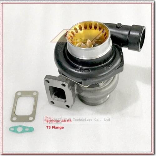 GTX3582R T3 Flange Turbine AR.63 Quality Performance Racing Turbo GT35 GT3582 GT3582R Dual Ball Bearing Billet wheel 400-750HP