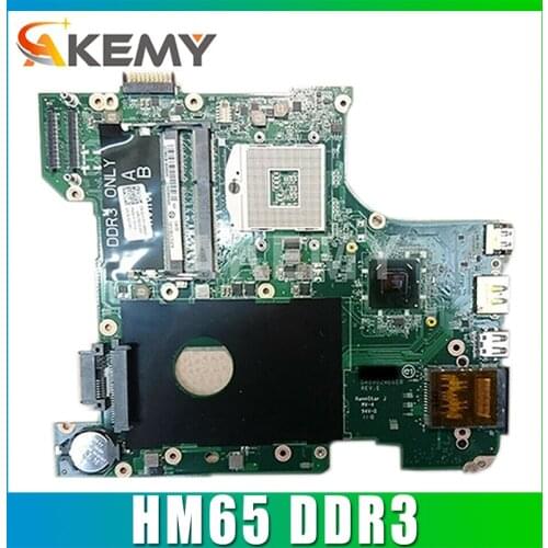 For Dell Vostro 3450 laptop motherboard HM65 DDR3 DA0V02MB6E0 tested