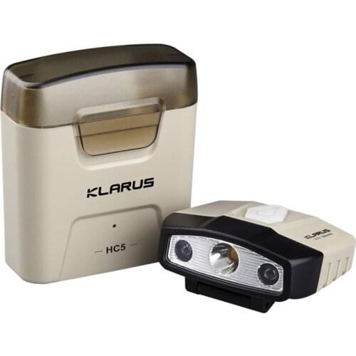 Klarus HC5 Mini Headlamp ,Feel Headlight ,120LM Hat Lamp ,Work Rechargeable Lithium Electric USB Waterproof Floodlight