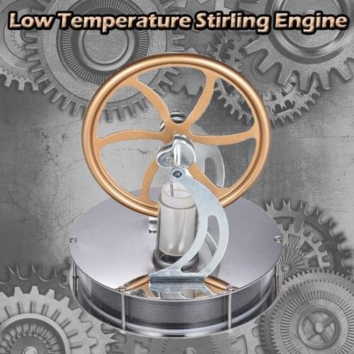 Low Temperature Stirling Engine Motor Steam Heat Education Model Toy DIY