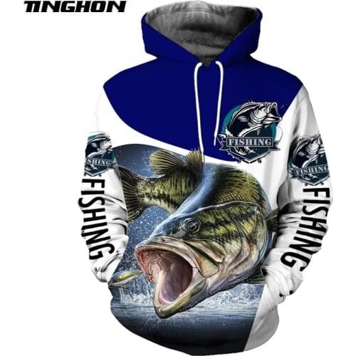 New Fashion Cool Harajuku Hoodies Fishing Art 3D Printed Hooded Sweatshirt For Men & Women XS-7XL
