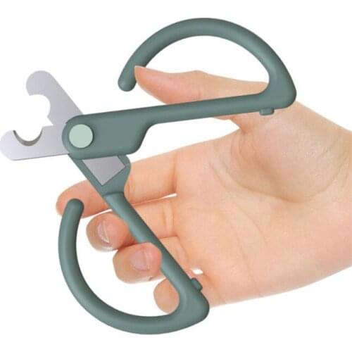 Cute Pink Pet Supplies Wholesale Stainless Steel Pet Nail Clippers Cat Nail Clippers Manicure Cleaning Cat Dog Supplies