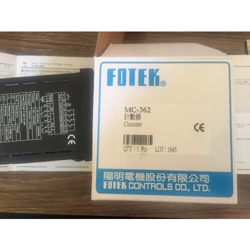 Taiwans Original Genuine MC-362 FOTEK timer Film set multi-function type Six-digit set New Original 90-265VAC