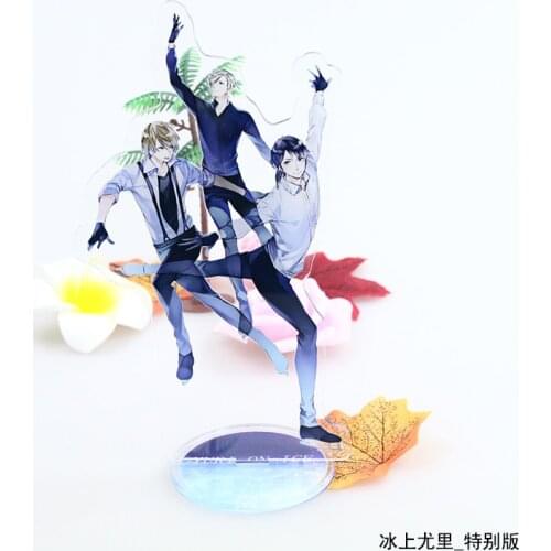 YURI!!! on ICE: Yuri Katsuk Yuri Plisetsky Action Figure Acrylic Model Toy Doll Accessory Collection Gift Kids Desktop Decor
