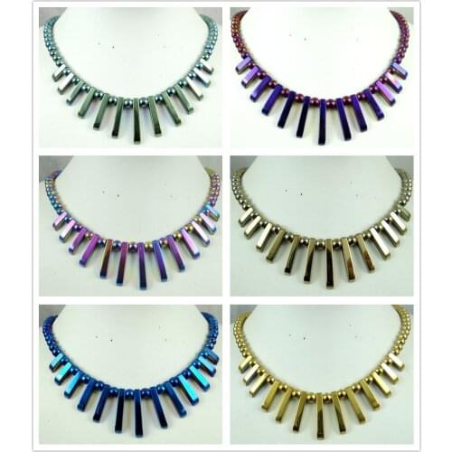 13pcsNatural Quartz crystal Titanium Hematite hand-Carved beads Gem pendant for diy jewelry making necklace Accessories A1