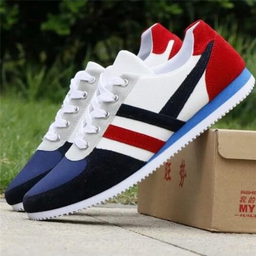 2021 artificial Leather Men Causal Shoes Male Spring Men Casual Light Shoes Sneakers Lac-up Flats Breathable Outdoors Sapato new
