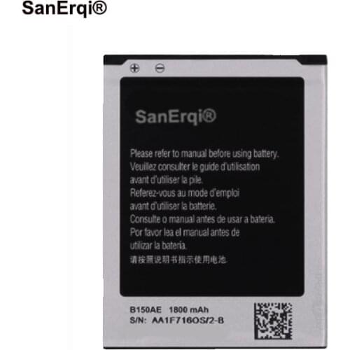 Battery For Samsung Galaxy Core i8260 i8262 G350 B150AE B150AC 1800mAh Replacement Battery