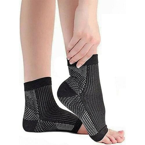 Sport Ankle Support Brace Elastic High Protect Guard Band Safety Running Basketball Fitness Foot Heel Wrap Bandage