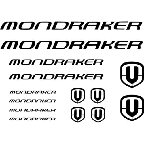 Custom Vinyl Cut Decal Sticker For Bicycle MONDRAKER Art Decor , VINILO - LAMINA BICICLETA- BIKE- BICI -MONDRAKER