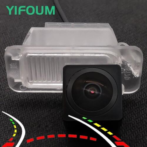 AHD Fisheye Starlight Dynamic Trajectory Car Rear View Camera For Ford Mondeo Kuga C-Max S-Max Fiesta Galaxy Escape EcoSport