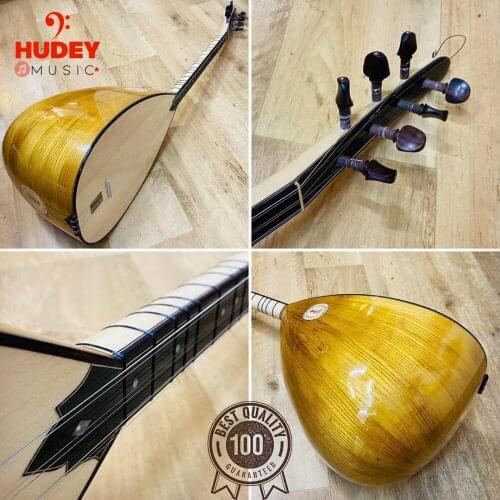 HUDEY Baglama Bağlama Short Fretboard Saz Turkish Guitar гитара укулеле عود موسيقي Oud Andralyn Bag Store Guitar Tezene Mizrap