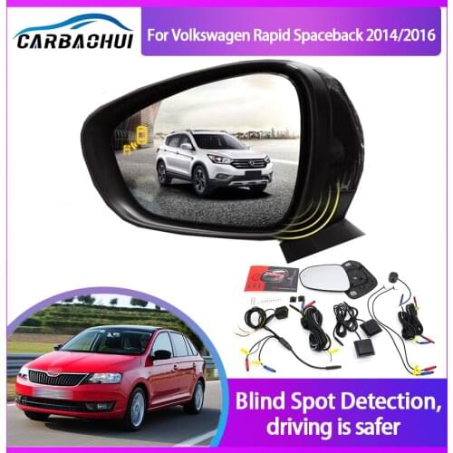 Millimeter Wave Radar Blind Spot Monitoring BSA BSD BSM for Volkswagen Rapid Spaceback 2014/2016 Assist Driving Safety Assist