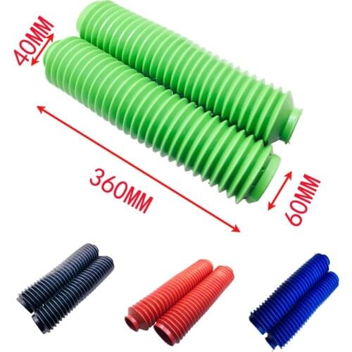 Yecnecty 1 Pair Motorcycle Parts Motocross Front Fork Protector Anti Dust Covers Gaiters Boots For KTM CRF250 YZF RMZ KLX TTR250