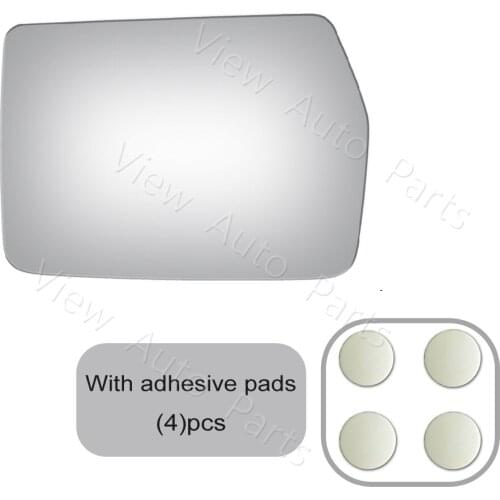 New Mirror Glass + Adhesive for 11-14 Ford F-150 Pickup Truck Passenger Right Side