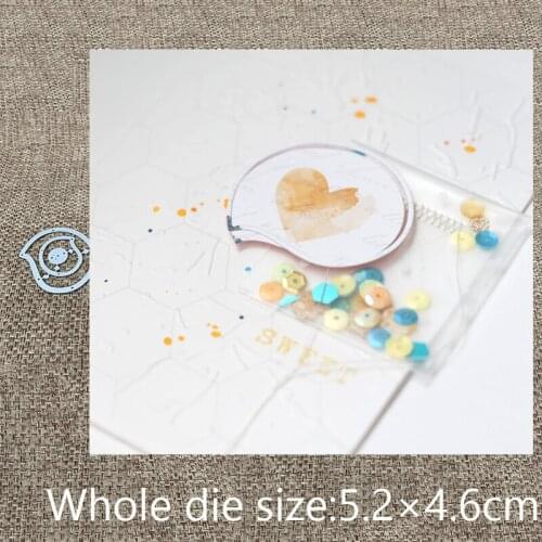 New Design Craft Metal Cutting Die cut dies 3pcs Message frame smile circle scrapbook Album Paper Card Craft Embossing die cuts