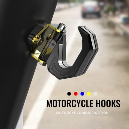 New Motorcycle Luggage Hook Helmet Holder Bag High Quality Durable Strong Portable Carry Eagle Claw Hanger Aluminum Alloy#294312