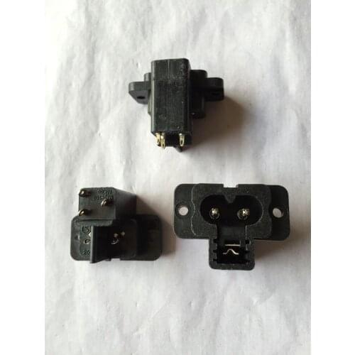 Original new 100% MKJ-102 all copper 8-Type socket 2.5A 250V receiver and recorder power socket switch