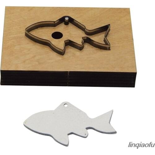 Shark pendant leather knife mold carving knife tool
