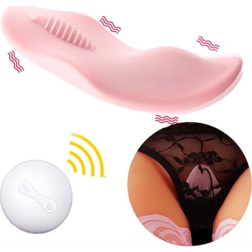 JIUUY Clitoral Stimulator Portable Panty Vibrator Wireless Remote Control Invisible Vibrating Egg Sex Toys for Woman