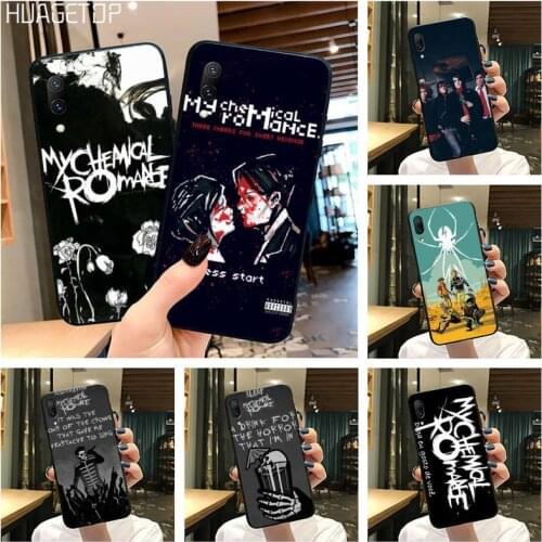 HUAGETOP Super My Chemical Romance Silicone Black Phone Case For Vivo Y91c Y17 Y51 Y67 Y55 Y7s Y81S Y19 V17 vivos5