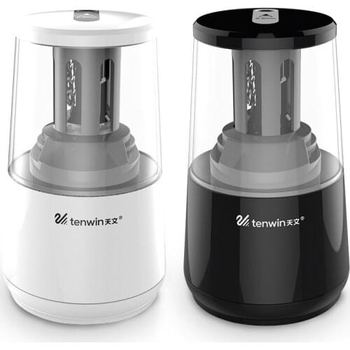 Tenwin Electric Pencil Sharpeners Cute Mechanical Automatic Sharpener For Kids Gift Kawaii Stationery Office School Supplies