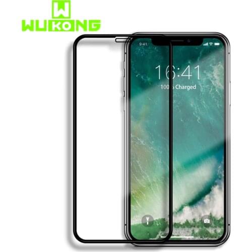 2pc Full Glue Tempered Glass For iPhone X 7 8 Plus Screen Protector Full Cover Glass For iPhone XR XS Max