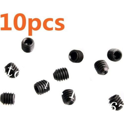 02099 HSP 1/5 Parts 10pcs Hex head Grub Screw 4*4 For 1/8 RC Car Nitro Buggy Truck Camper Pro Battle Savagery LACEREA Camelry