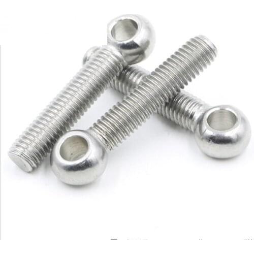 1pcs M12 stainless steel fixed ring closed joint screws home decoration bolts 90mm-120mm length