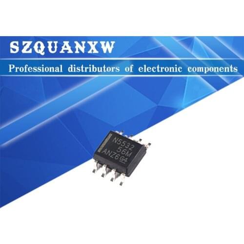 10PCS NE5532DR SOP8 NE5532 SOP N5532 5532DR SOP-8 SMD new and original IC