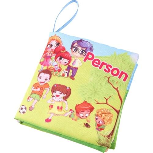 5 pages Baby Rattles Mobiles Toy Soft Animal Cloth Book Newborn Stroller Hanging Toy Bebe Early Learning Educate Baby Toys